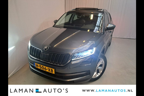 Škoda Kodiaq 1.5 TSI 150pk DSG Business Edition Aut. | Pano/open dak Virtual Halfleder CarPlay Canton ECC Navi Cruise LED 19" LMV Camera Meta