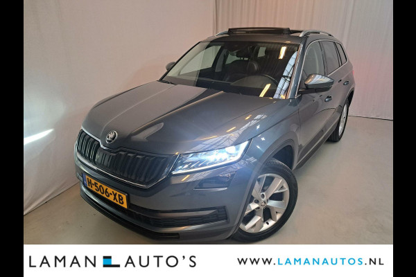 Škoda Kodiaq 1.5 TSI 150pk DSG Business Edition Aut. | Pano/open dak Virtual Halfleder CarPlay Canton ECC Navi Cruise LED 19" LMV Camera Meta