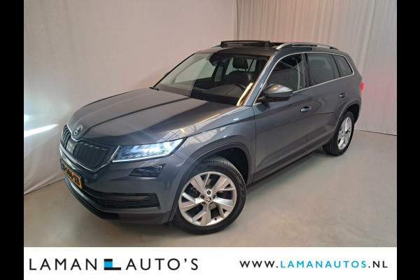 Škoda Kodiaq 1.5 TSI 150pk DSG Business Edition Aut. | Pano/open dak Virtual Halfleder CarPlay Canton ECC Navi Cruise LED 19" LMV Camera Meta