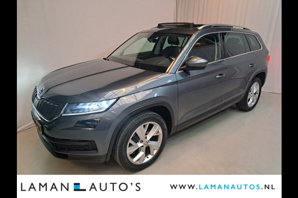 Škoda Kodiaq 1.5 TSI 150pk DSG Business Edition Aut. | Pano/open dak Virtual Halfleder CarPlay Canton ECC Navi Cruise LED 19" LMV Camera Meta