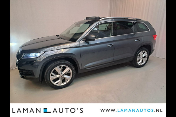 Škoda Kodiaq 1.5 TSI 150pk DSG Business Edition Aut. | Pano/open dak Virtual Halfleder CarPlay Canton ECC Navi Cruise LED 19" LMV Camera Meta