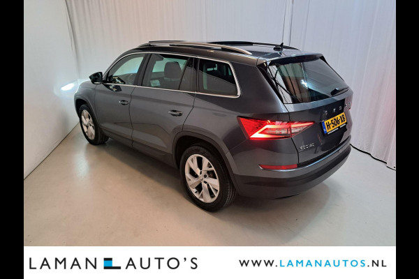 Škoda Kodiaq 1.5 TSI 150pk DSG Business Edition Aut. | Pano/open dak Virtual Halfleder CarPlay Canton ECC Navi Cruise LED 19" LMV Camera Meta