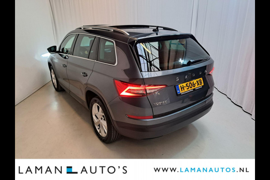 Škoda Kodiaq 1.5 TSI 150pk DSG Business Edition Aut. | Pano/open dak Virtual Halfleder CarPlay Canton ECC Navi Cruise LED 19" LMV Camera Meta