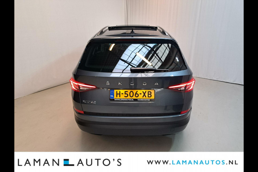 Škoda Kodiaq 1.5 TSI 150pk DSG Business Edition Aut. | Pano/open dak Virtual Halfleder CarPlay Canton ECC Navi Cruise LED 19" LMV Camera Meta