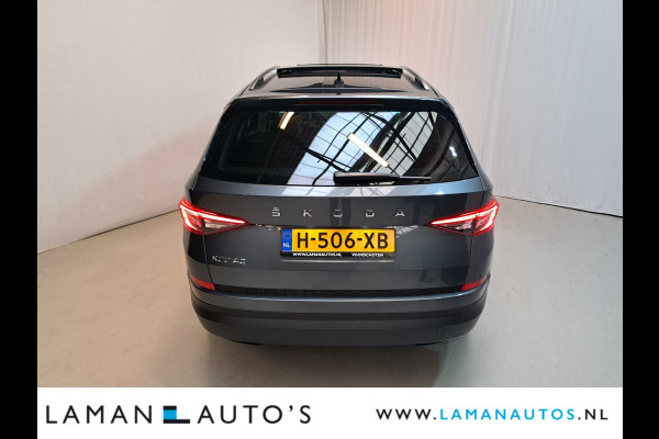 Škoda Kodiaq 1.5 TSI 150pk DSG Business Edition Aut. | Pano/open dak Virtual Halfleder CarPlay Canton ECC Navi Cruise LED 19" LMV Camera Meta