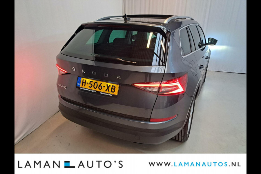 Škoda Kodiaq 1.5 TSI 150pk DSG Business Edition Aut. | Pano/open dak Virtual Halfleder CarPlay Canton ECC Navi Cruise LED 19" LMV Camera Meta