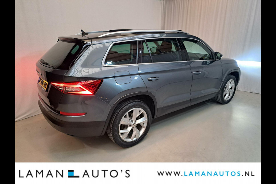 Škoda Kodiaq 1.5 TSI 150pk DSG Business Edition Aut. | Pano/open dak Virtual Halfleder CarPlay Canton ECC Navi Cruise LED 19" LMV Camera Meta