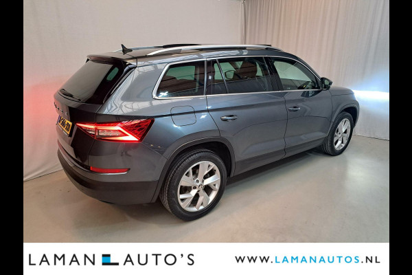 Škoda Kodiaq 1.5 TSI 150pk DSG Business Edition Aut. | Pano/open dak Virtual Halfleder CarPlay Canton ECC Navi Cruise LED 19" LMV Camera Meta