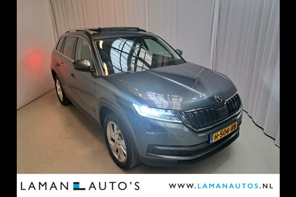 Škoda Kodiaq 1.5 TSI 150pk DSG Business Edition Aut. | Pano/open dak Virtual Halfleder CarPlay Canton ECC Navi Cruise LED 19" LMV Camera Meta