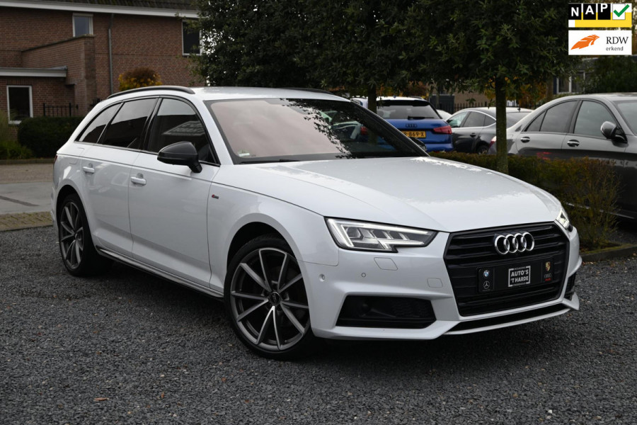 Audi A4 Avant 2.0 TFSI G-Tron CNG Gas 3x S-line Black Edition B&O Trekhaak 360 Camera ACC Keyless 19''