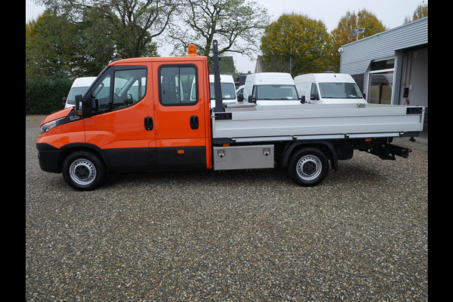 Iveco Daily 35S16D 2.3 160PK, Dubbel Cabine, Automaat, Airco, Pickup, Open laadbak L*B*H = 270*205*40, |Kist L*B*H = 200*50*50