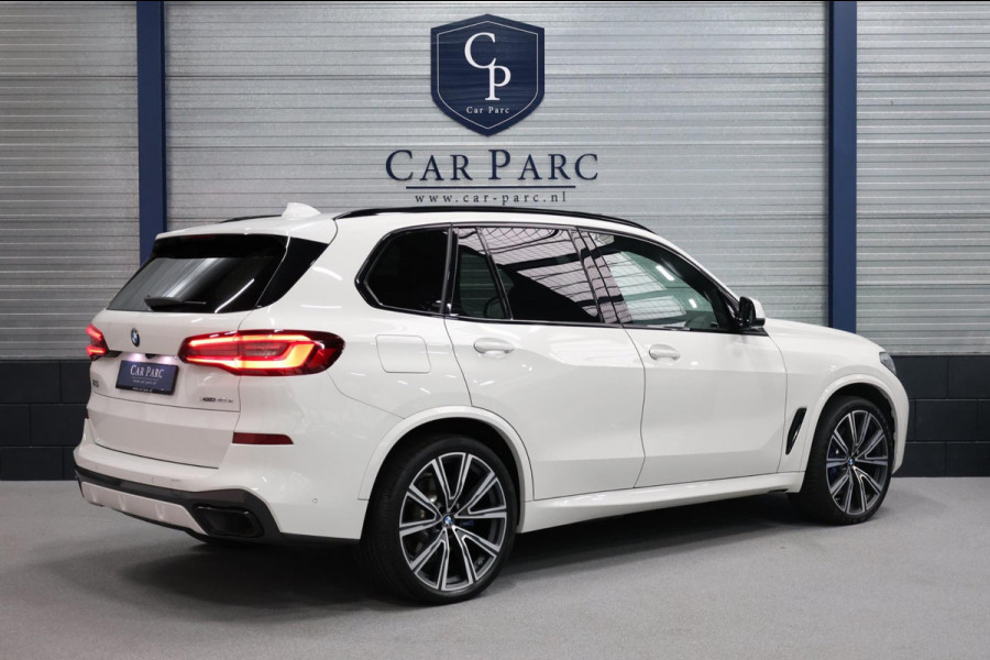 BMW X5 XDrive45e M-sport BTW/LED/VIRTUAL/SFEER/LUCHT/PANO/LEER+S.VERWARMING+ME/22" LMV/ACC/ECC/12 MND GARANTIE!