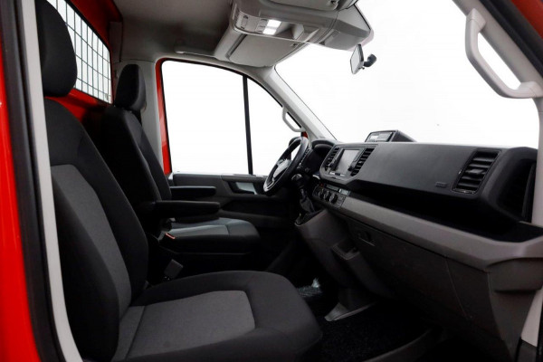 Volkswagen Crafter 35 2.0 TDI 177pk L4 Open laadbak met kraan Trekhaak 3500kg. 08-2018