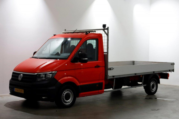 Volkswagen Crafter 35 2.0 TDI 177pk L4 Open laadbak met kraan Trekhaak 3500kg. 08-2018