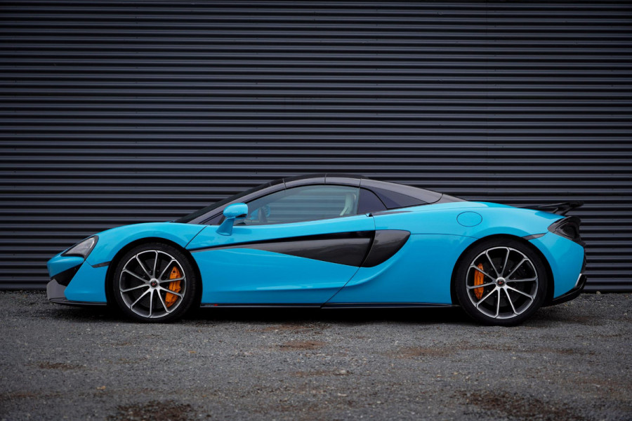 McLaren 570S Spider / Curacao Blauw / MSO / NL Auto / 1e Eigenaar