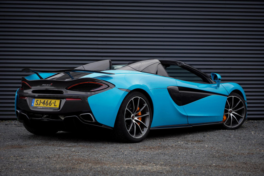 McLaren 570S Spider / Curacao Blauw / MSO / NL Auto / 1e Eigenaar