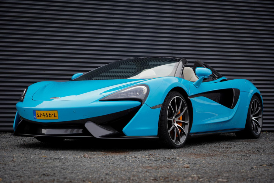 McLaren 570S Spider / Curacao Blauw / MSO / NL Auto / 1e Eigenaar