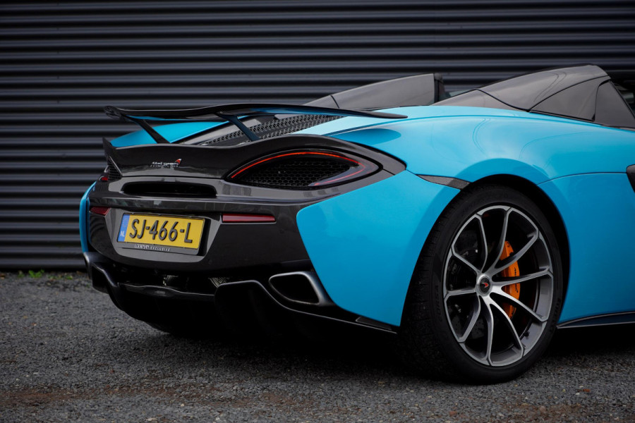 McLaren 570S Spider / Curacao Blauw / MSO / NL Auto / 1e Eigenaar