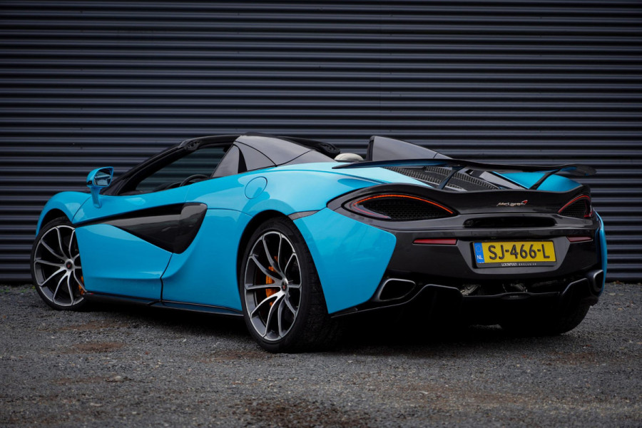 McLaren 570S Spider / Curacao Blauw / MSO / NL Auto / 1e Eigenaar