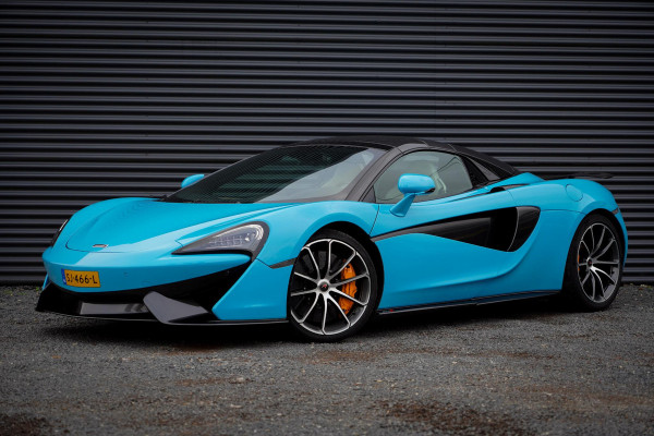 McLaren 570S Spider / Curacao Blauw / MSO / NL Auto / 1e Eigenaar