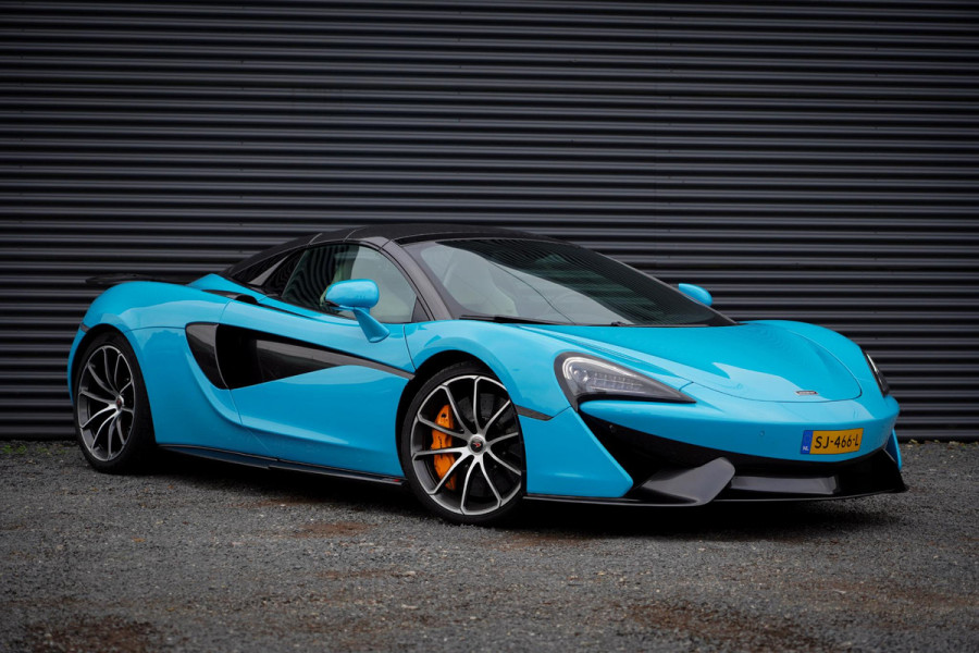 McLaren 570S Spider / Curacao Blauw / MSO / NL Auto / 1e Eigenaar