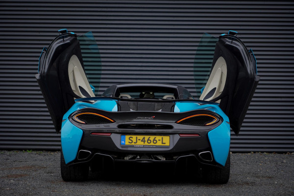 McLaren 570S Spider / Curacao Blauw / MSO / NL Auto / 1e Eigenaar