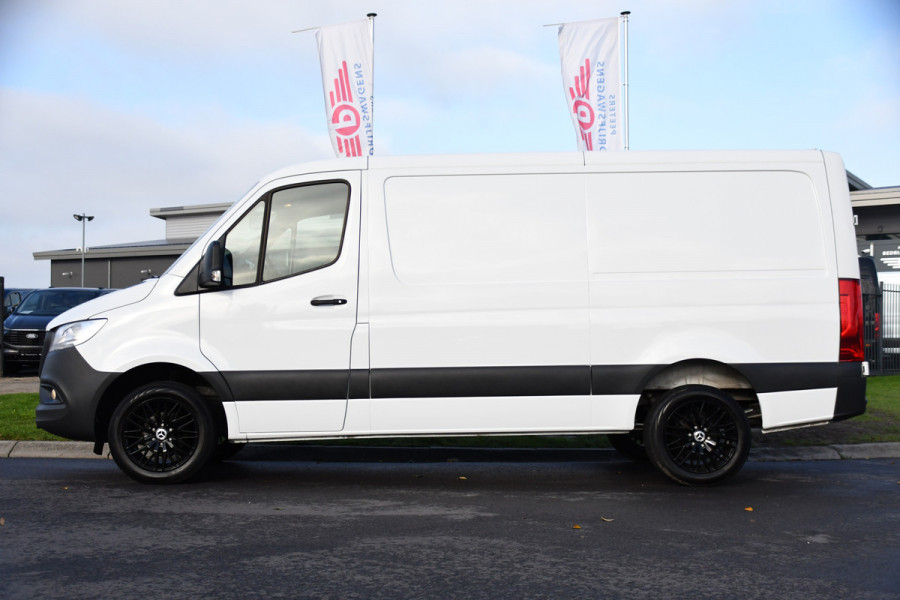 Mercedes-Benz Sprinter 316 2.2 CDI L2H1 Black & White Edition Cruise, Camera, Carplay, 164PK, Automaat, Multimedia,  Uniek!