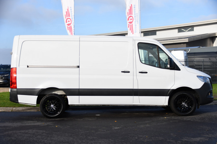 Mercedes-Benz Sprinter 316 2.2 CDI L2H1 Black & White Edition Cruise, Camera, Carplay, 164PK, Automaat, Multimedia,  Uniek!