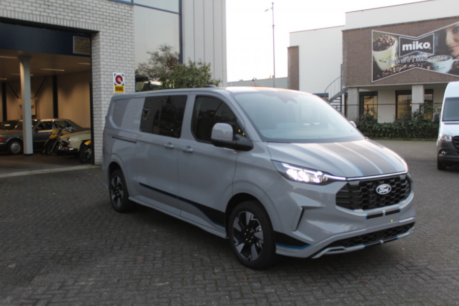 Ford Transit Custom 300L 2.0 TDCI L2H1 Sport DC Driver Assistance Pack Premium, Middenconsole, Inklapbare trekhaak