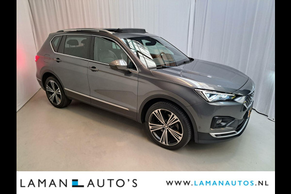 Seat Tarraco 2.0 TSI 190pk 4DRIVE Xcellence 7-DSG| Trekhaak AWD Open dak DCC Halfleder CarPlay Beats Audio ECC Navi LED ACC 20" LMV 360 Camer