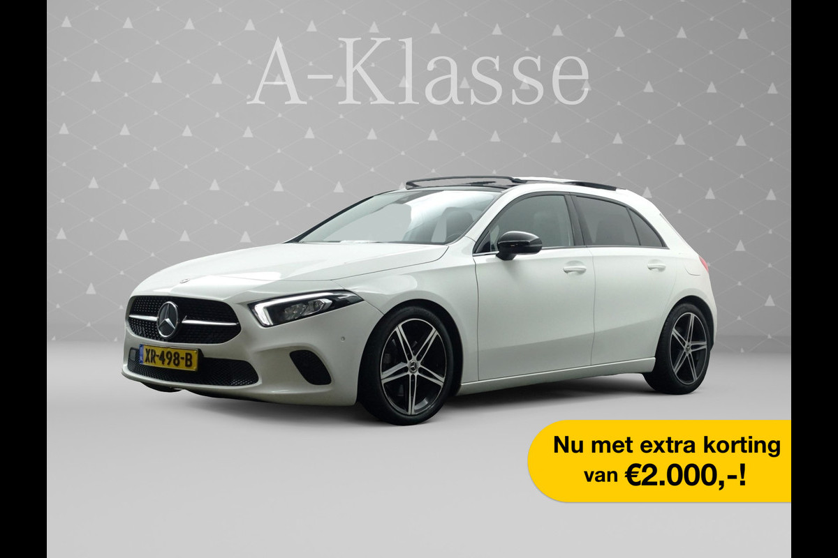 Mercedes-Benz A-Klasse 220 AMG Night Edition Aut- Panoramadak I Leer I Widescreen I Carplay I Camera I