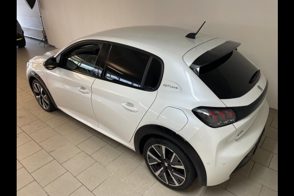 Peugeot 208 1.2 PureTech GT-Line AIRCO NAVI CRUISE BLUETOOTH APPLE CARPLAY LED VERLICHTING ZWARTE HEMEL PARELMOER WIT NIEUWSTAAT