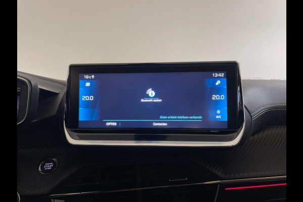 Peugeot 208 1.2 PureTech GT-Line AIRCO NAVI CRUISE BLUETOOTH APPLE CARPLAY LED VERLICHTING ZWARTE HEMEL PARELMOER WIT NIEUWSTAAT