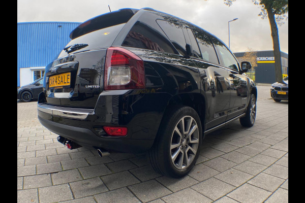 Jeep Compass 2.4 Limited 4WD - AUTOMAAT I Navigatie I Leer I Airco I Sport velgen I achteruitrij Camera I Trekhaak I Dealer onderh