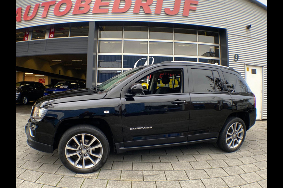 Jeep Compass 2.4 Limited 4WD - AUTOMAAT I Navigatie I Leer I Airco I Sport velgen I achteruitrij Camera I Trekhaak I Dealer onderh