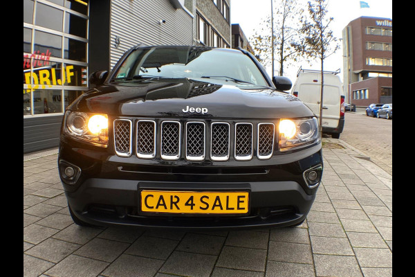 Jeep Compass 2.4 Limited 4WD - AUTOMAAT I Navigatie I Leer I Airco I Sport velgen I achteruitrij Camera I Trekhaak I Dealer onderh