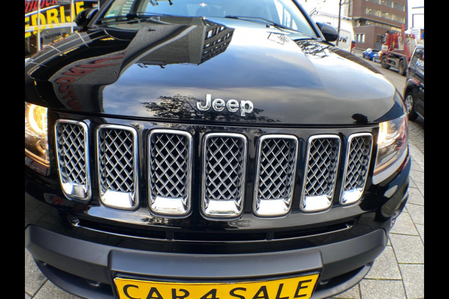 Jeep Compass 2.4 Limited 4WD - AUTOMAAT I Navigatie I Leer I Airco I Sport velgen I achteruitrij Camera I Trekhaak I Dealer onderh