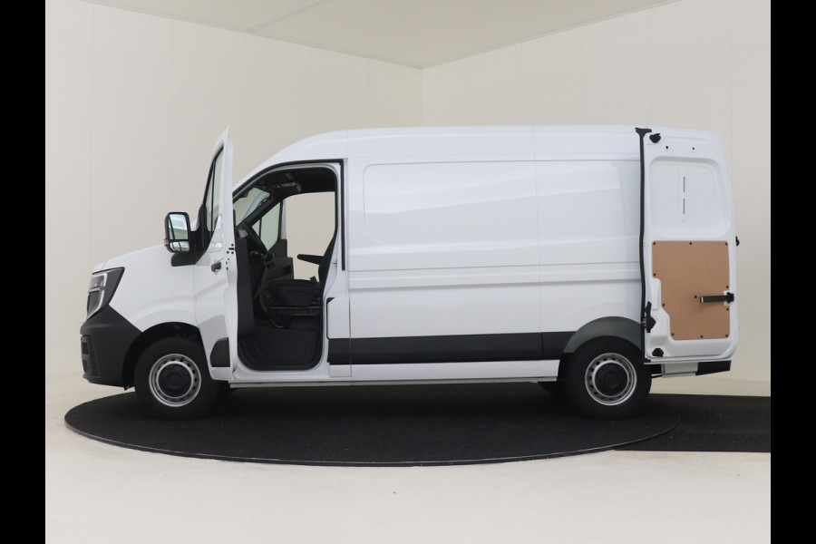 Renault Master T35 150 PK L2H2 Extra Nieuw model LED AIRCO ECC CARPLAY CAMERA PARKEERSENSOREN LANE ASSIST 270 GRADEN DEUREN