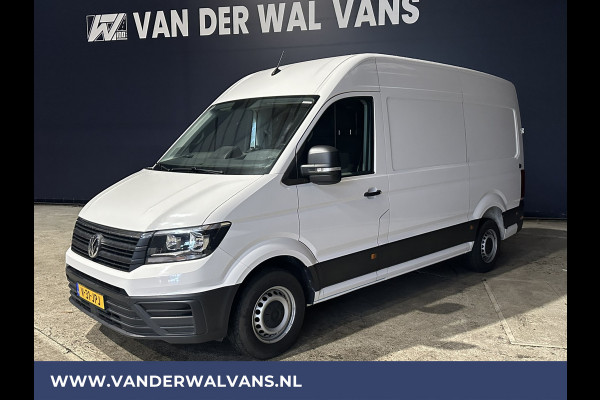 Volkswagen Crafter 2.0 TDI 140pk L3H3 L2H2 Euro6 Airco | 3000kg Trekhaak | Camera | Leder stuurwiel adaptieve cruisecontrol, stuurwielverwarming, chauffeursstoel, apple carplay, android auto