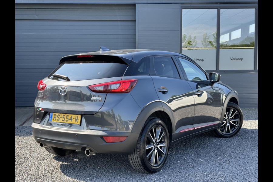 Mazda CX-3 2.0 SkyActiv-G 120 GT-M Automaat,Navi,Clima,Camera,Leder,PDC V+A,Nieuwe Apk bij Aflevering