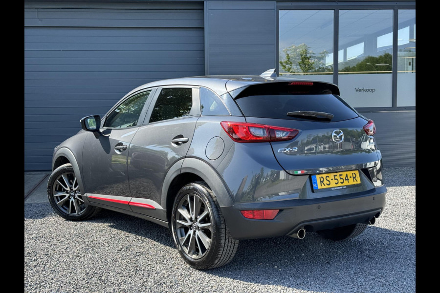 Mazda CX-3 2.0 SkyActiv-G 120 GT-M Automaat,Navi,Clima,Camera,Leder,PDC V+A,Nieuwe Apk bij Aflevering