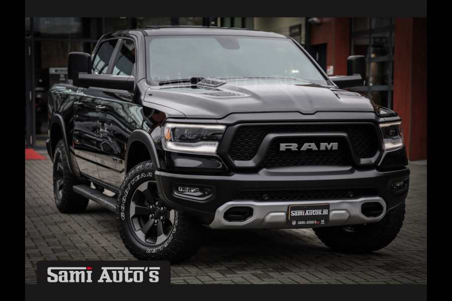 Dodge Ram 1500 REBEL SPORT | 5.7 V8 4x4 | LAGE KM STAND | BOM VOL | Crew Cab | LUCHTVERING | PANODAK | DC | CAMERA | TRANSPORT SPIEGELS |