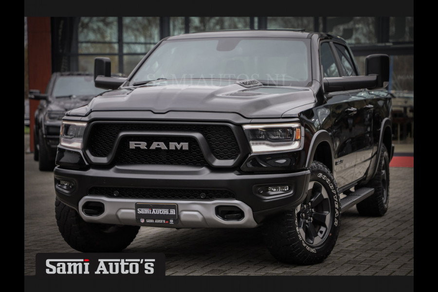 Dodge Ram 1500 REBEL SPORT | 5.7 V8 4x4 | LAGE KM STAND | BOM VOL | Crew Cab | LUCHTVERING | PANODAK | DC | CAMERA | TRANSPORT SPIEGELS |