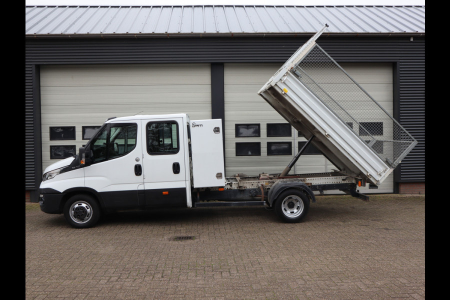 Iveco Daily 35C14 Euro 6 - Kipper - DC 6 Pers. - Trekhaak - WB 410 cm