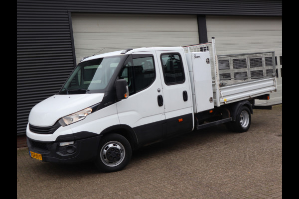 Iveco Daily 35C14 Euro 6 - Kipper - DC 6 Pers. - Trekhaak - WB 410 cm