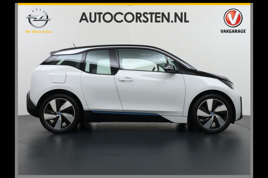 BMW i3 120Ah 42kWh Adap.Cruise Warmtepomp Camera Navi Bordherk. Pdc KeylessStart Tel. Stoelverw. Isofix 19''LM Basis