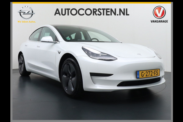 Tesla Model 3 SR+60kWh 325PK AutoPilot FSD.vb Premium-Luidsprekers Leer PanoDak Adaptive cruise 18" Camera's Elektr.-Stuur+Stoelen+Spiegels+Ge Navigatiesysteem full map LED-a+v Comfortstoel(en) ACC Dual-ECC DAB Voorverwarmen interieur via App Keyless via Telefoonsleutel One-Pedal-Drive Ecc Navigatiesysteem full map LED-a+v Comfortstoel(en) ACC Dual-ECC DAB Voorverwarmen interieur via App Keyless via Telefoonsleutel One-Pedal-Drive