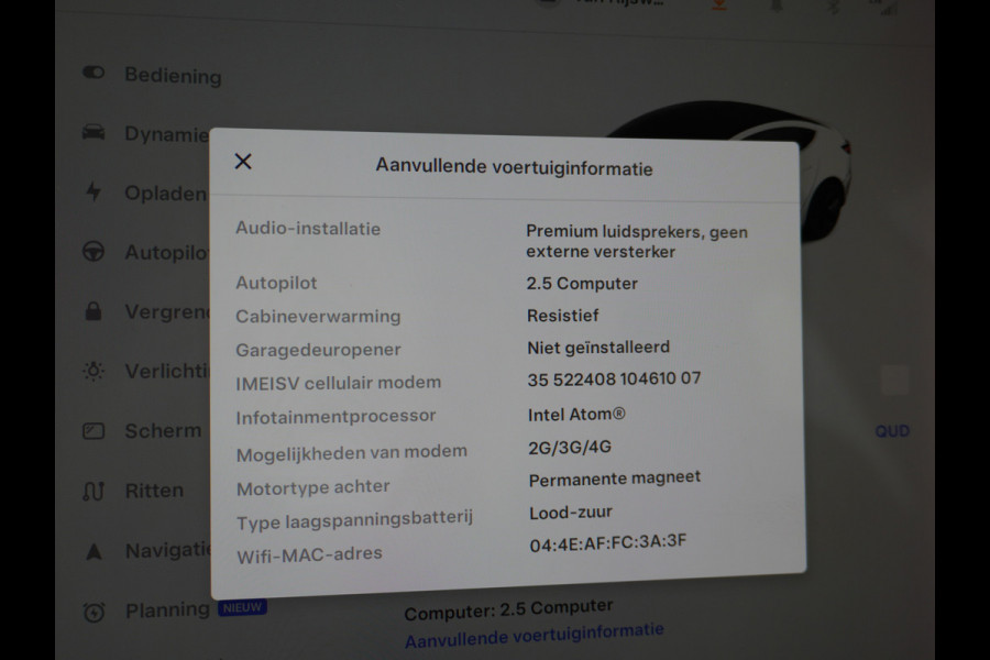 Tesla Model 3 SR+60kWh 325PK AutoPilot FSD.vb Premium-Luidsprekers Leer PanoDak Adaptive cruise 18" Camera's Elektr.-Stuur+Stoelen+Spiegels+Ge Navigatiesysteem full map LED-a+v Comfortstoel(en) ACC Dual-ECC DAB Voorverwarmen interieur via App Keyless via Telefoonsleutel One-Pedal-Drive Ecc Navigatiesysteem full map LED-a+v Comfortstoel(en) ACC Dual-ECC DAB Voorverwarmen interieur via App Keyless via Telefoonsleutel One-Pedal-Drive