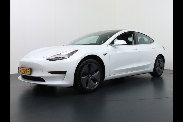 Tesla Model 3 SR+60kWh 325PK AutoPilot FSD.vb Premium-Luidsprekers Leer PanoDak Adaptive cruise 18" Camera's Elektr.-Stuur+Stoelen+Spiegels+Ge Navigatiesysteem full map LED-a+v Comfortstoel(en) ACC Dual-ECC DAB Voorverwarmen interieur via App Keyless via Telefoonsleutel One-Pedal-Drive Ecc Navigatiesysteem full map LED-a+v Comfortstoel(en) ACC Dual-ECC DAB Voorverwarmen interieur via App Keyless via Telefoonsleutel One-Pedal-Drive