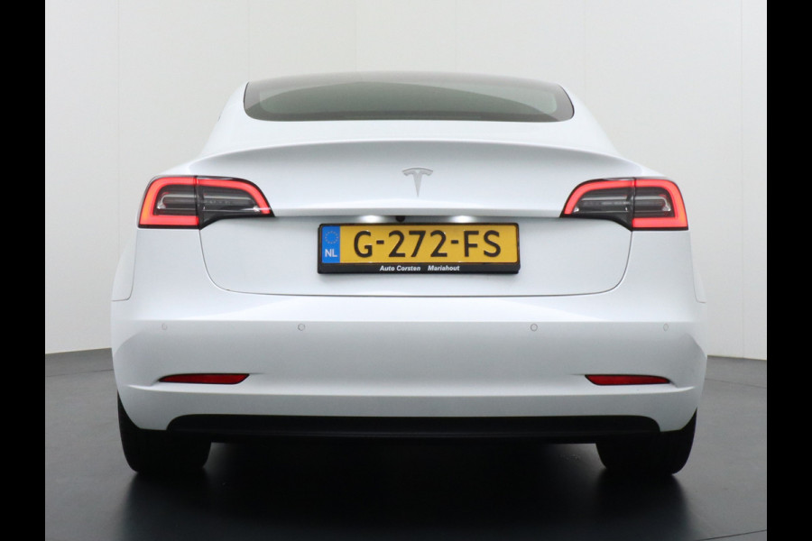 Tesla Model 3 SR+60kWh 325PK AutoPilot FSD.vb Premium-Luidsprekers Leer PanoDak Adaptive cruise 18" Camera's Elektr.-Stuur+Stoelen+Spiegels+Ge Navigatiesysteem full map LED-a+v Comfortstoel(en) ACC Dual-ECC DAB Voorverwarmen interieur via App Keyless via Telefoonsleutel One-Pedal-Drive Ecc Navigatiesysteem full map LED-a+v Comfortstoel(en) ACC Dual-ECC DAB Voorverwarmen interieur via App Keyless via Telefoonsleutel One-Pedal-Drive